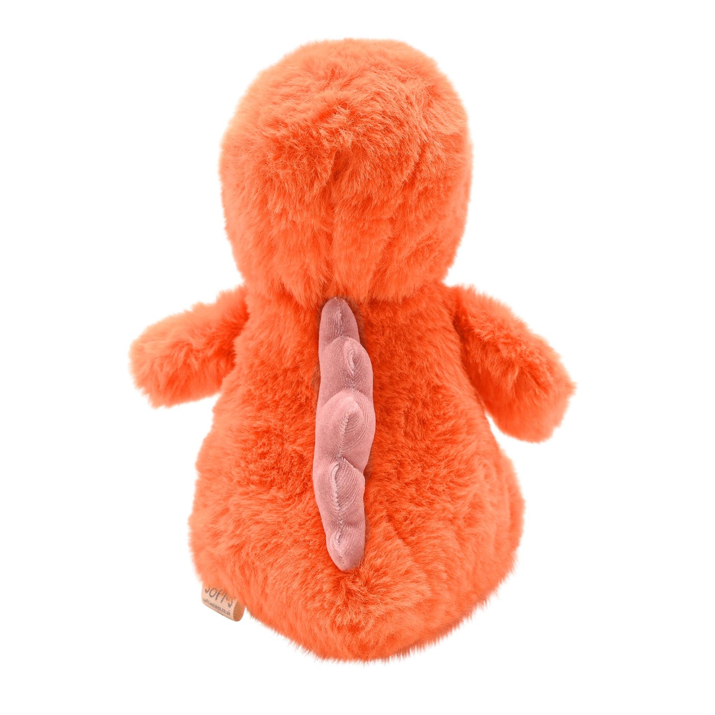 Daphne The Plush Sitting Orange Dinosaur 21cm