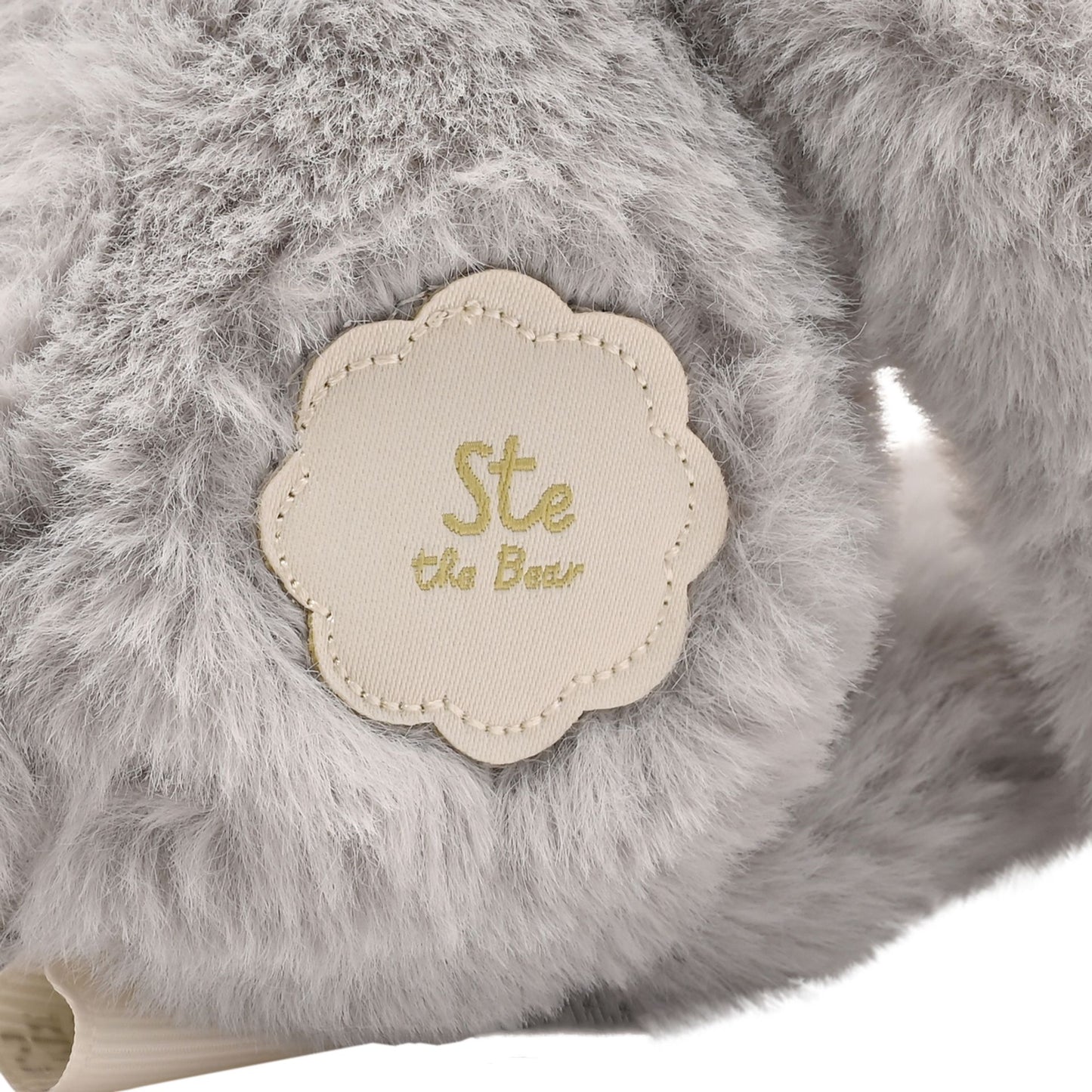 Ste The Plush Long Grey Teddy 30cm