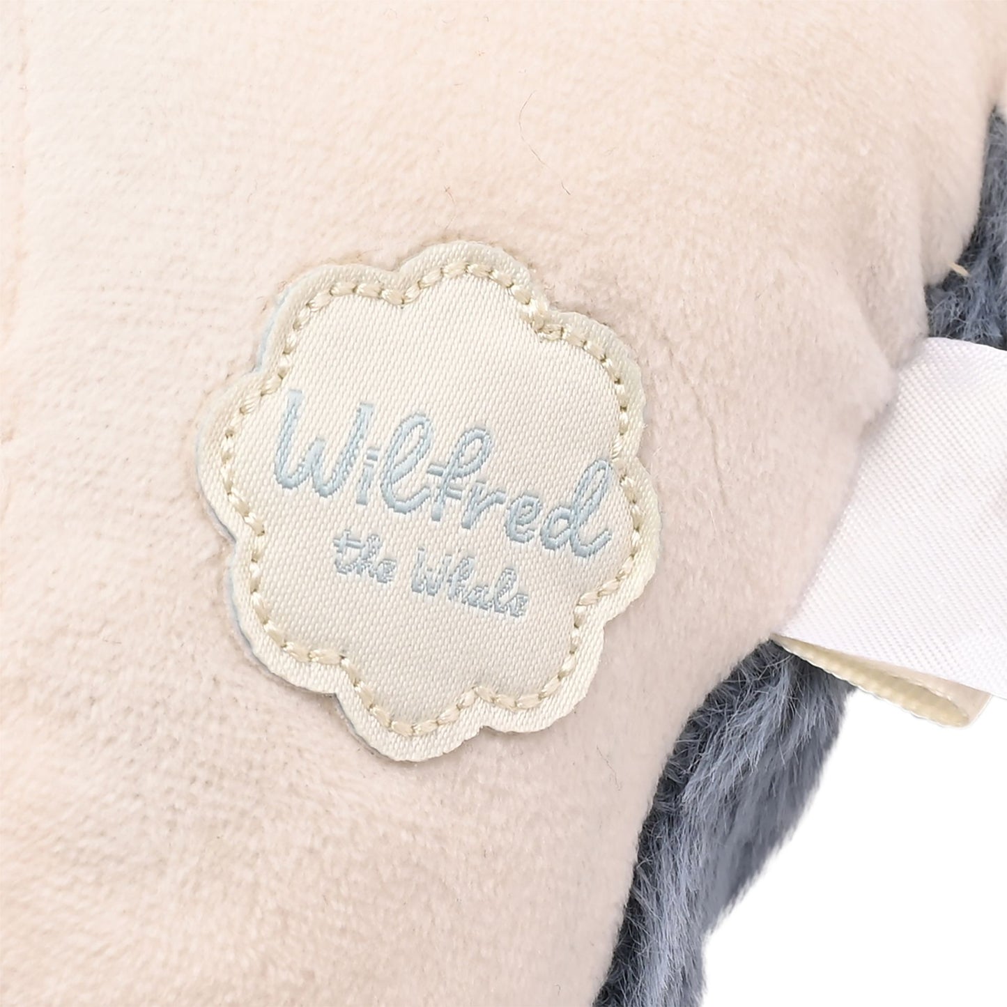 Wilfred The Plush Dark Blue Whale 28cm