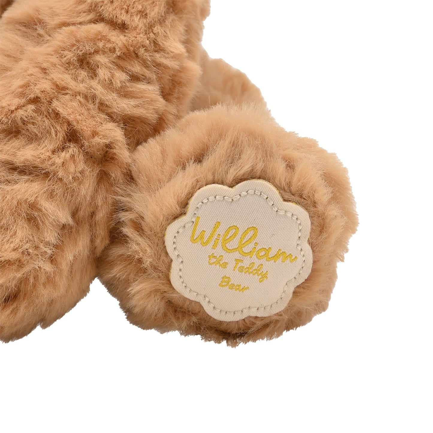 William The Plush Sitting Brown Teddy Bear 22cm