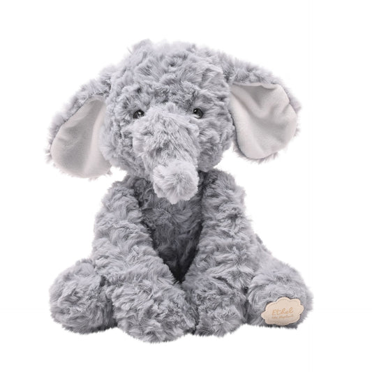 Ethel The Plush Sitting Grey Elephant