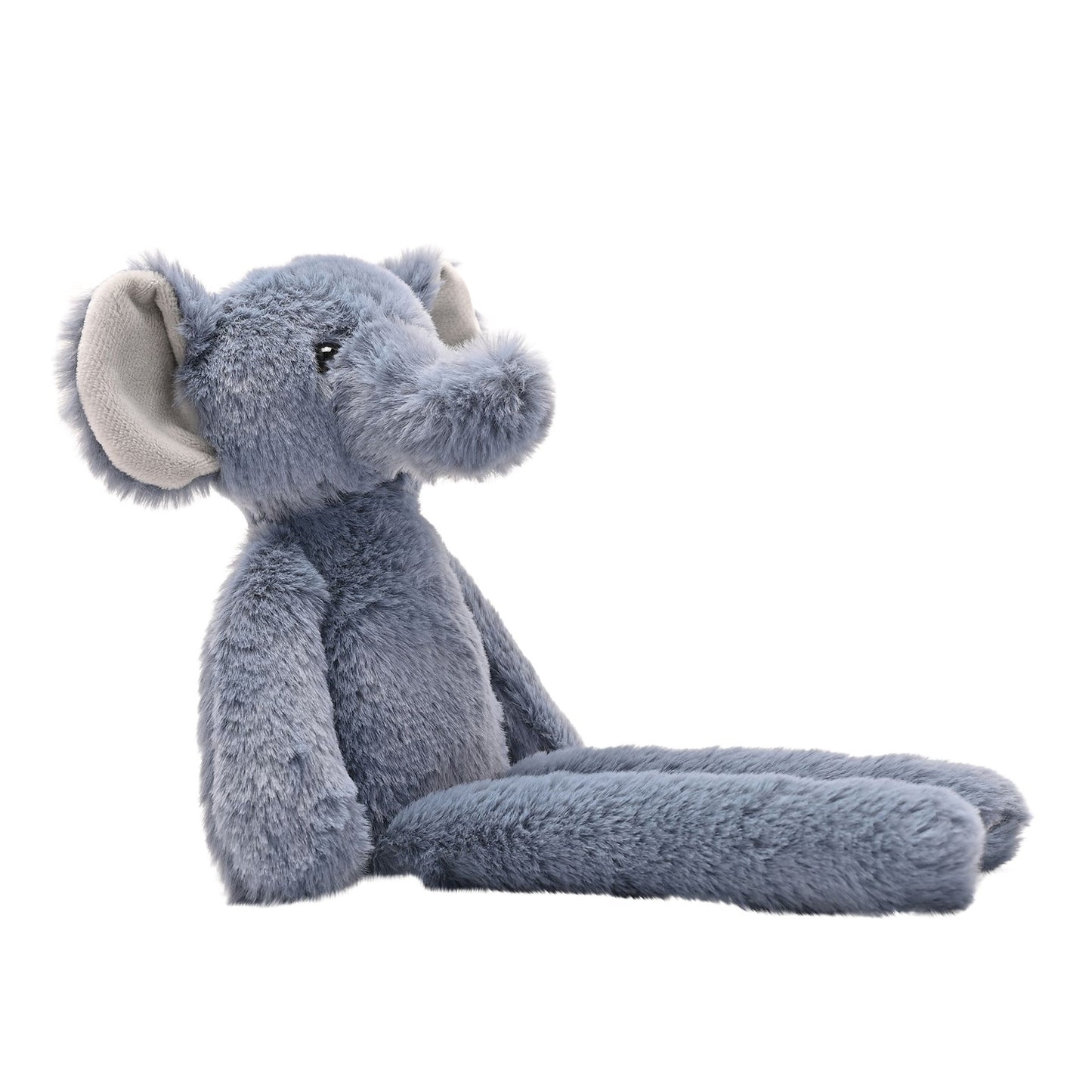 George The Plush Long Leg Petrol Elephant 35cm