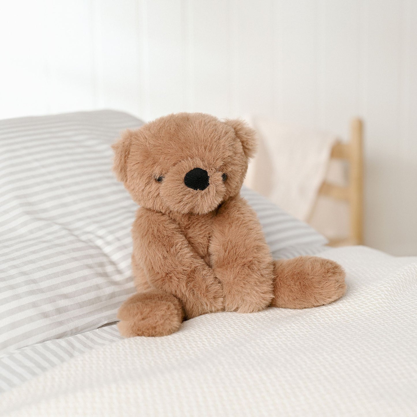 Hampton The Plush Long Leg Dark Brown Teddy 30cm