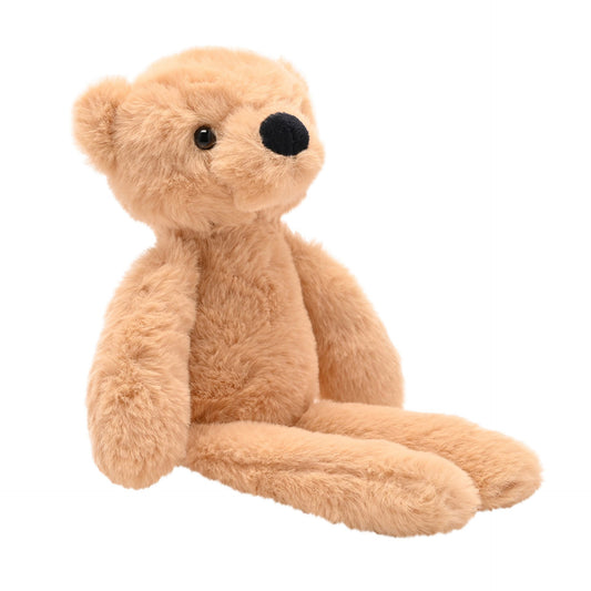 Hudson The Plush Long Leg Light Brown Teddy 30cm