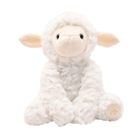 Lottie The Plush Sitting White Lamb 22cm