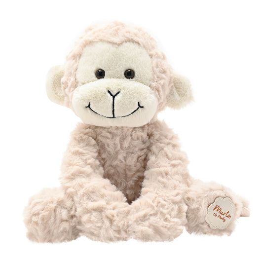 Martin The Plush Sitting Light Brown Monkey 22cm