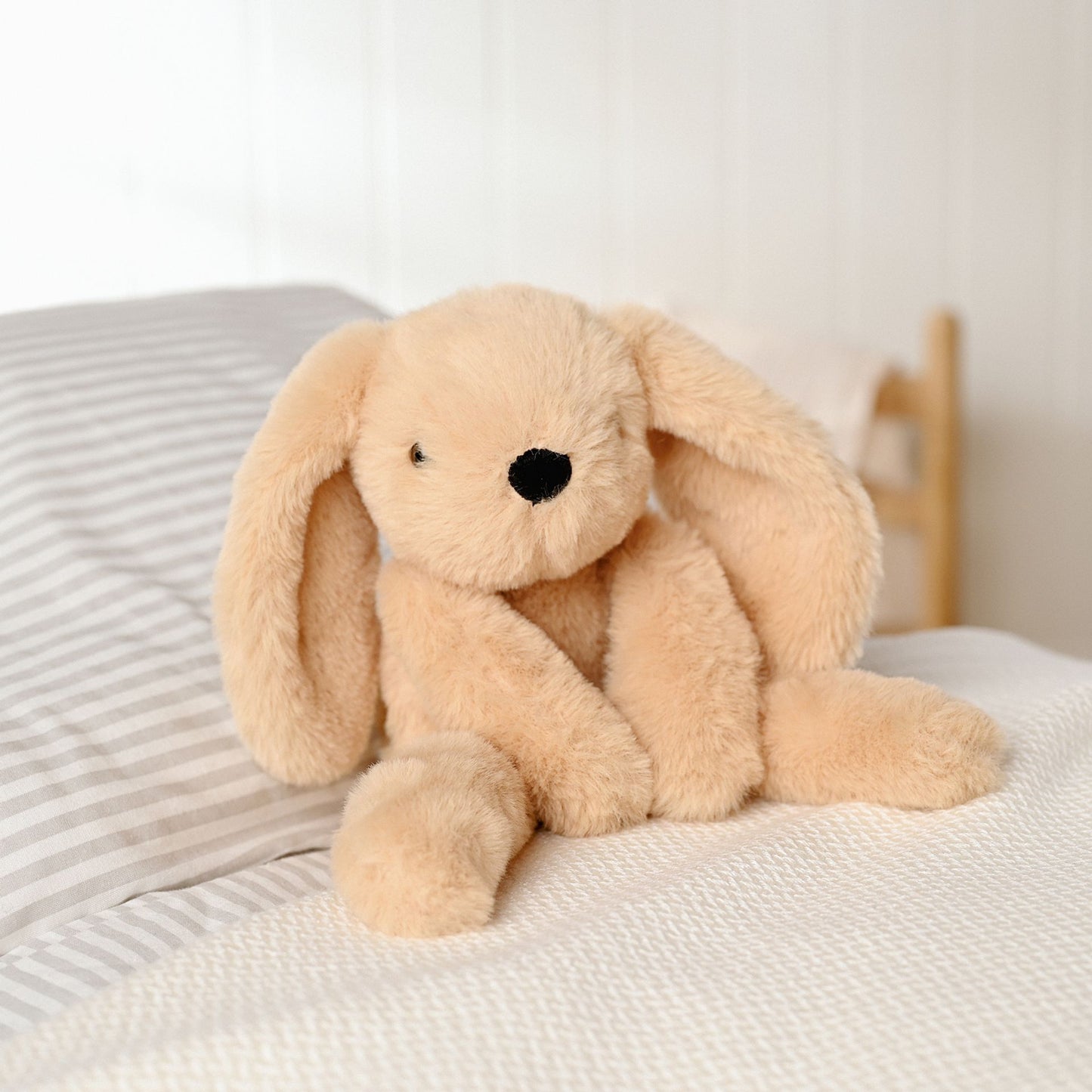 Oatey The Plush Long Leg Light Brown Bunny 35cm