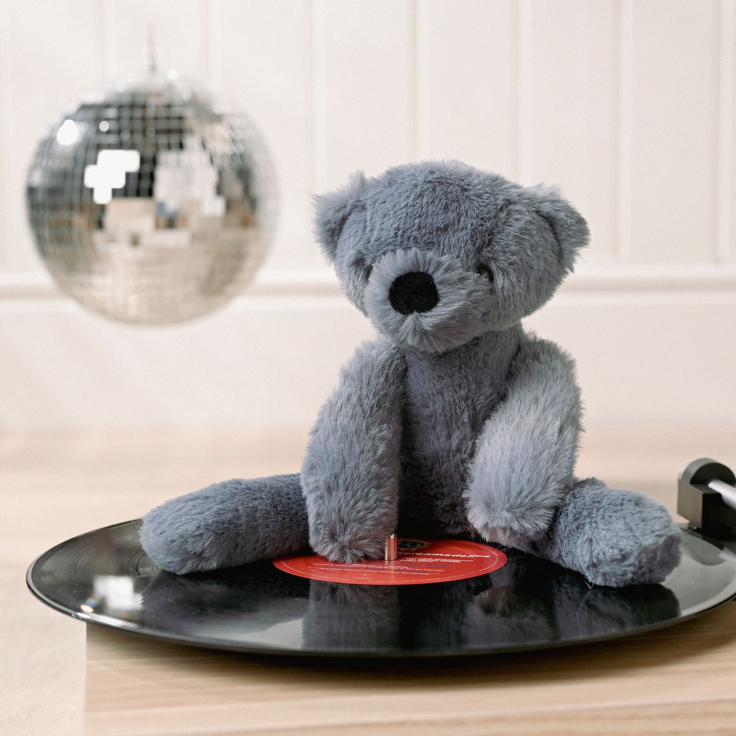 Pip The Plush Long Leg Blue Teddy 30cm