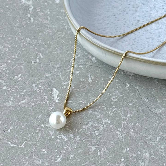 Tarnish Resistant Pearl Necklace