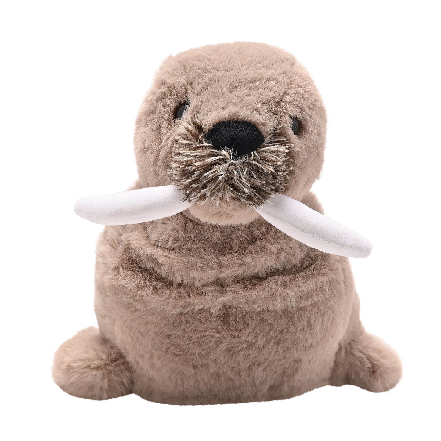 Walter The Plush Brown Walrus with Glow in the Dark Teeth 30cm
