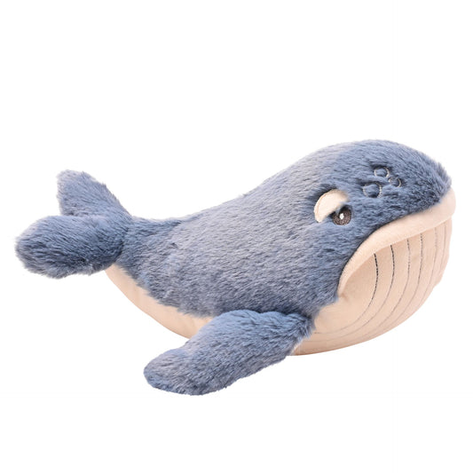 Wilfred The Plush Dark Blue Whale 28cm