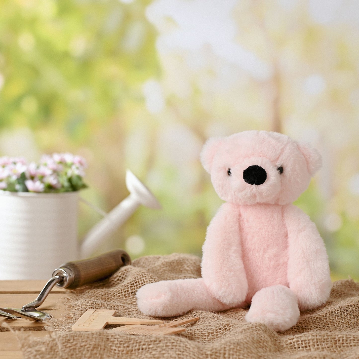 Willow The Plush Long Leg Light Pink Teddy 30cm