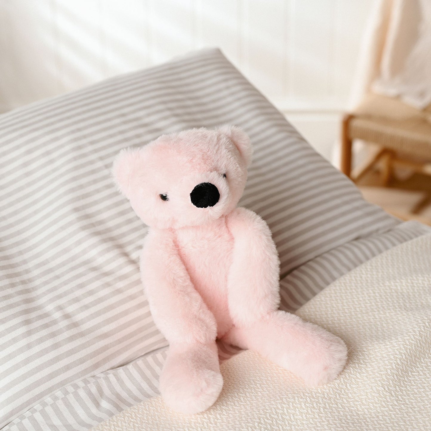 Willow The Plush Long Leg Light Pink Teddy 30cm