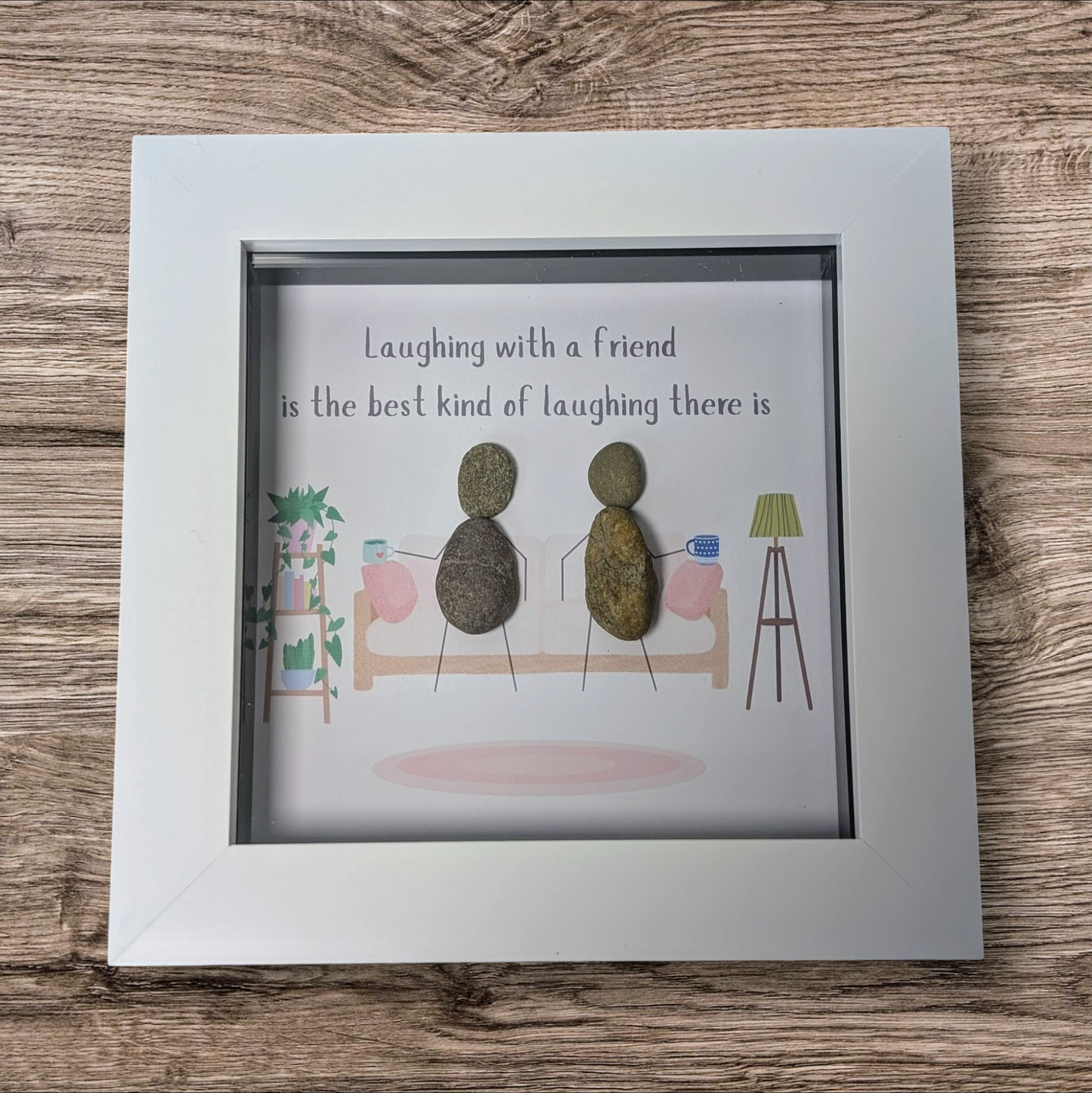 Friend Pebble Art Frame