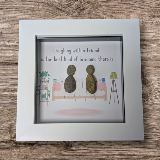 Friend Pebble Art Frame