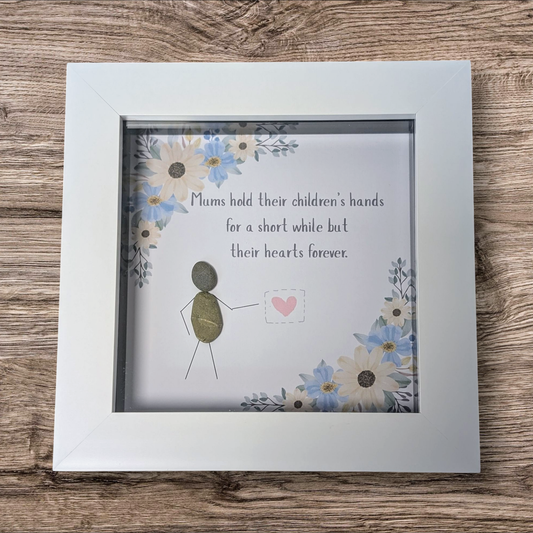 Mum Pebble Art Frame